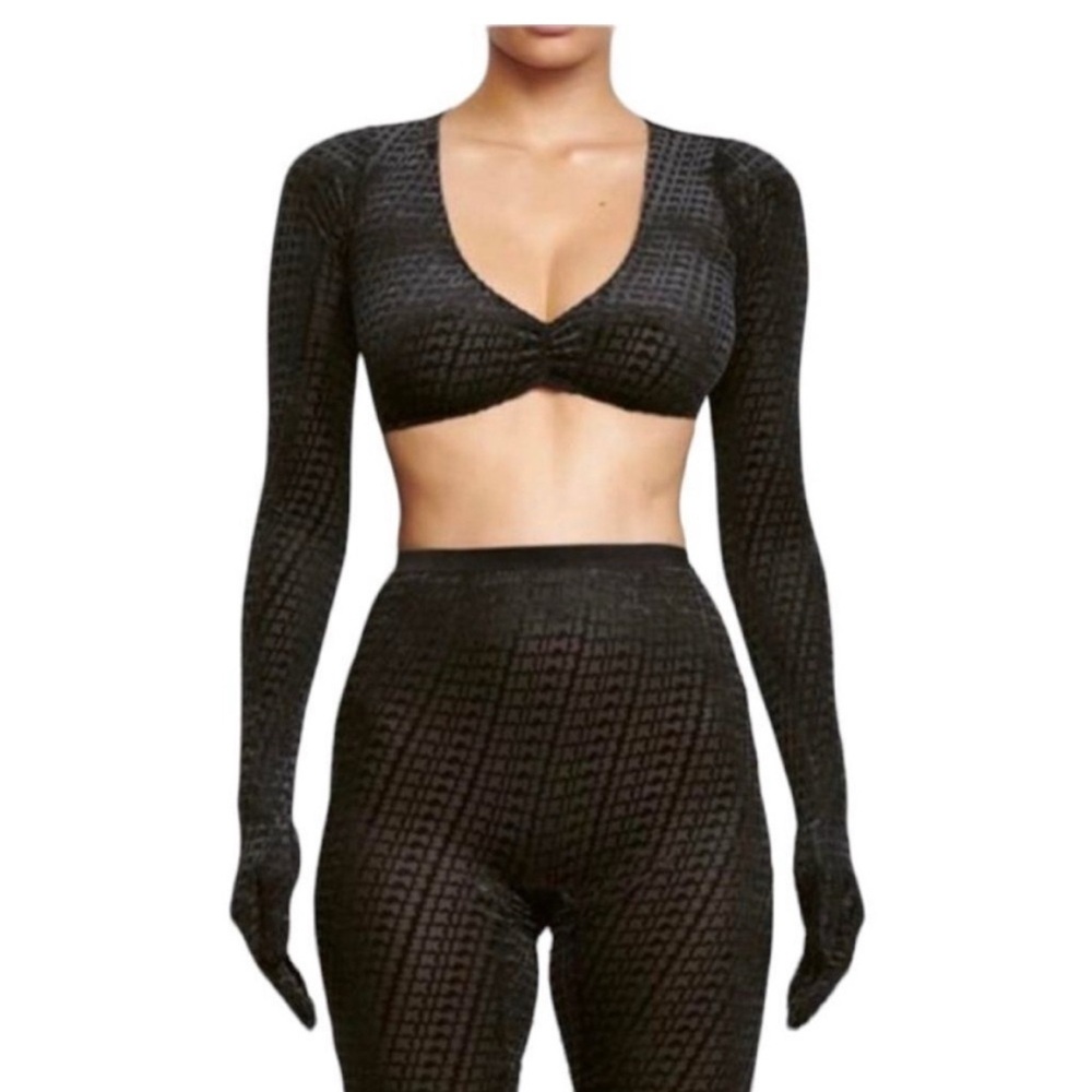 Skims Velvet Glove Crop Top